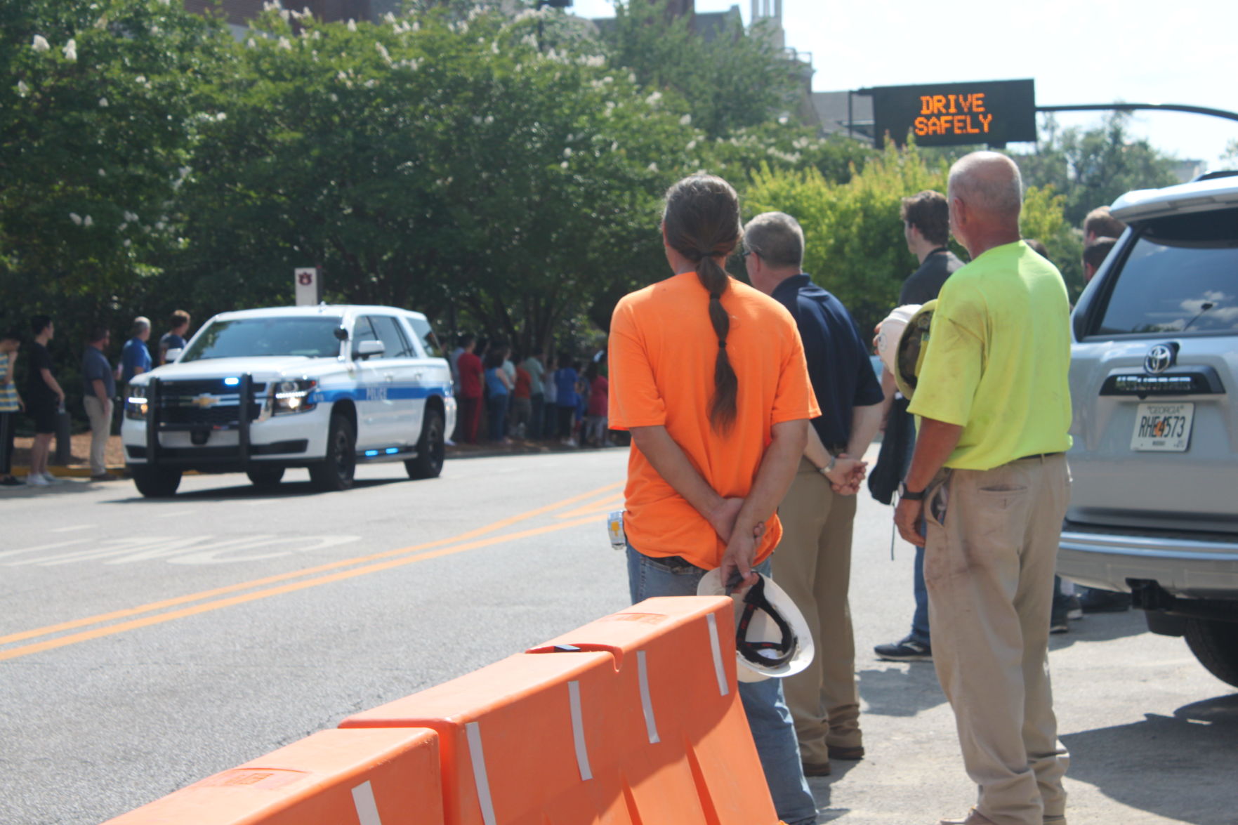 Funeral service for officer William Buechner